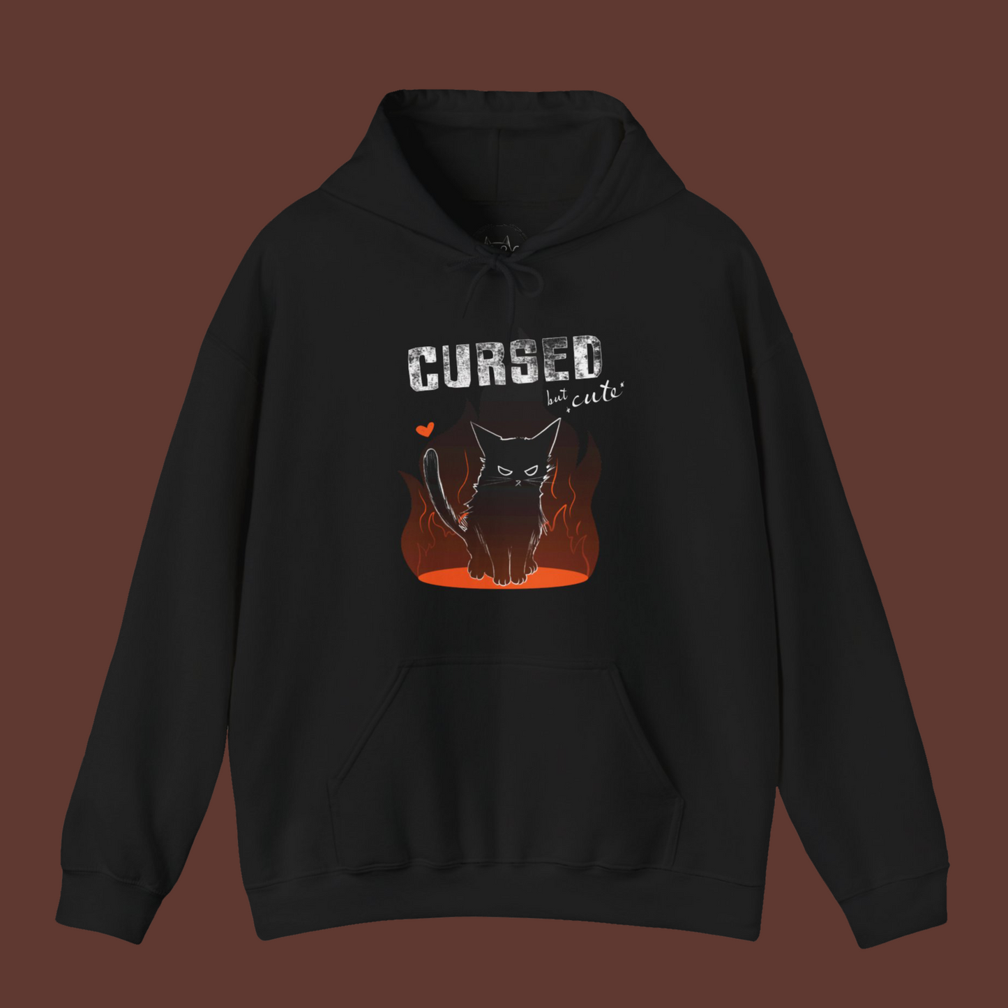 Unisex Hoodie - "Cursed but Cute"
