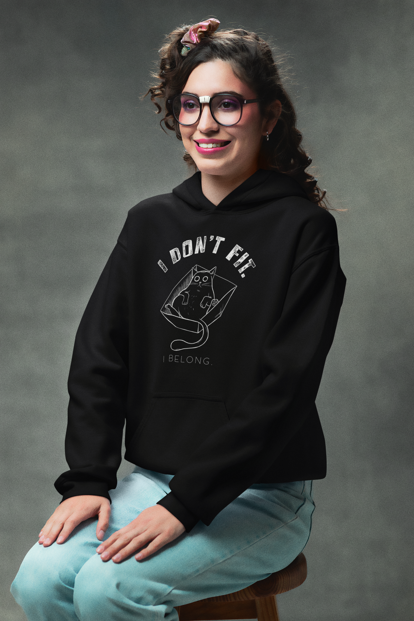 I Don´t Fit, I Belong - Unisex Hoodie