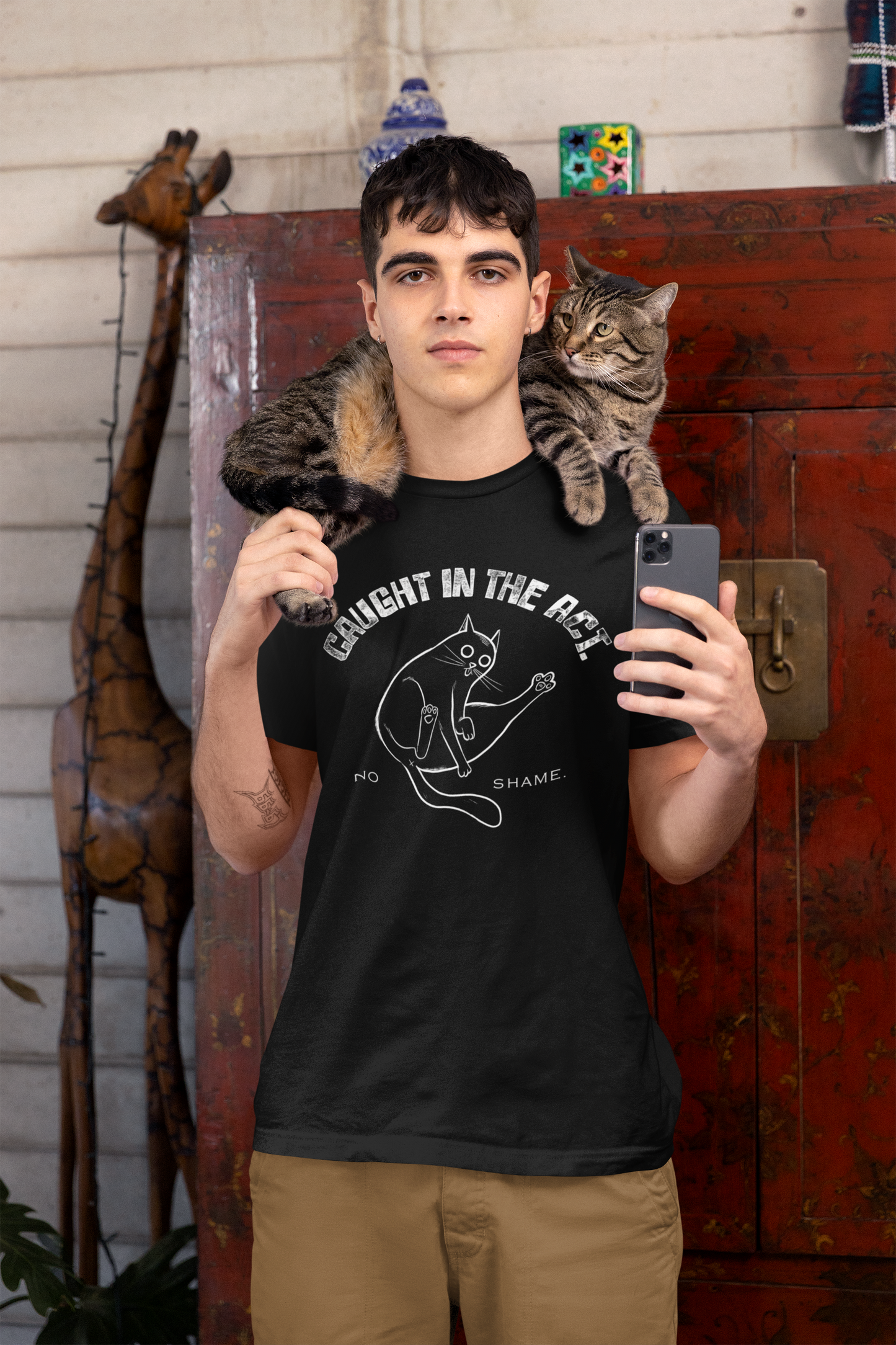 Caught in the Act, Zero Shame - Unisex T-shirt