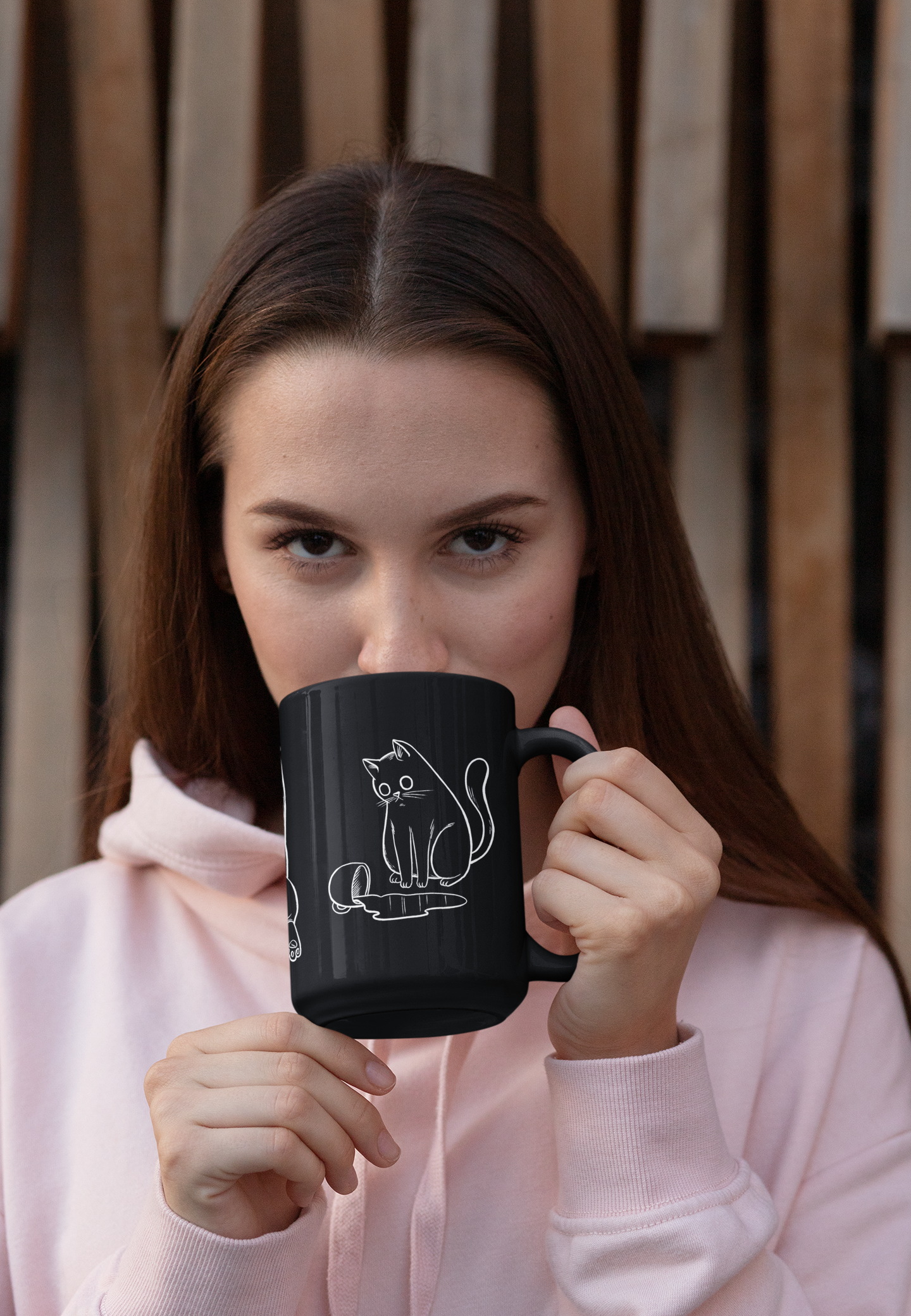 Black Mug - "The Chaos Trio" 15oz