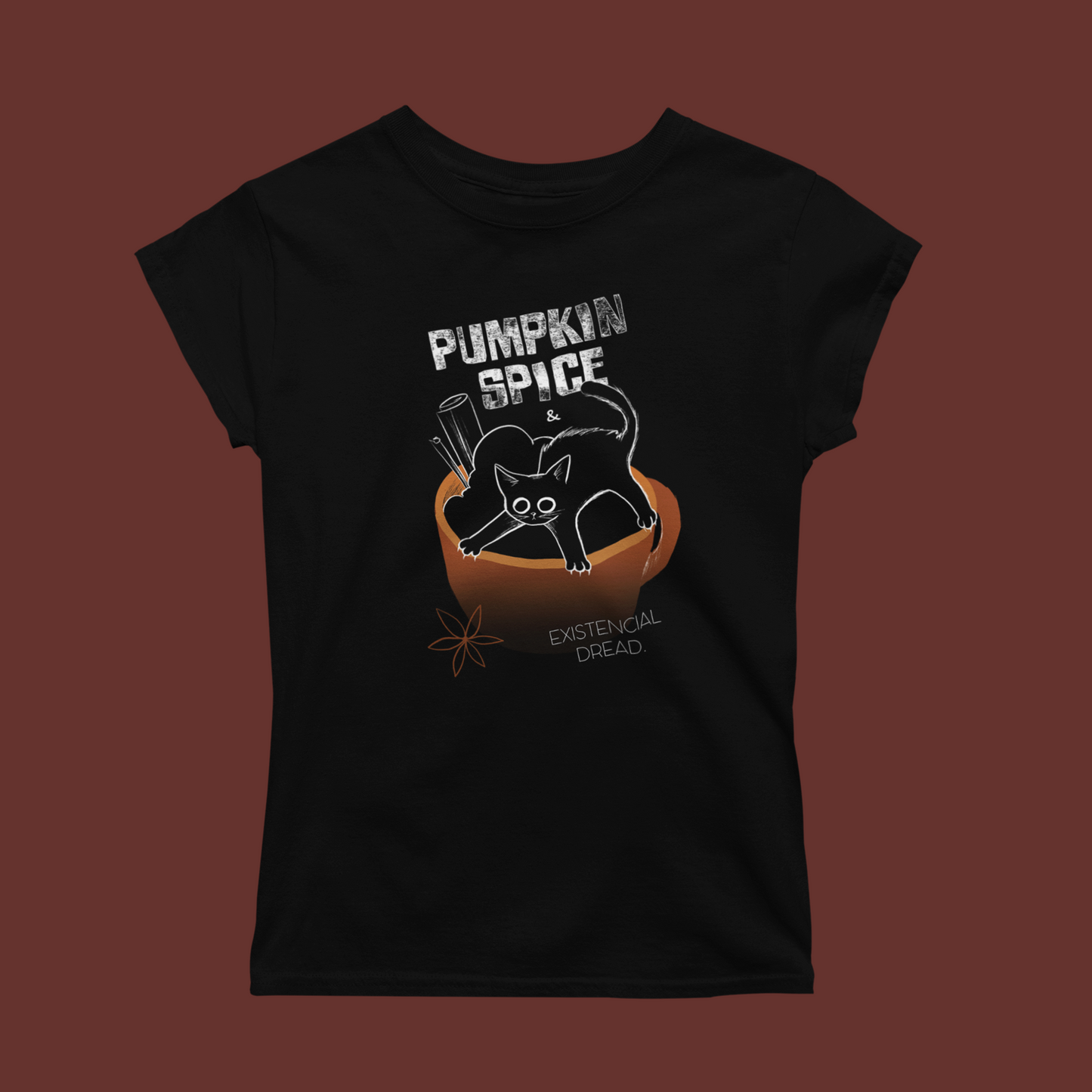 Women's Tee - "Pumpkin Spice and Existential Dread"