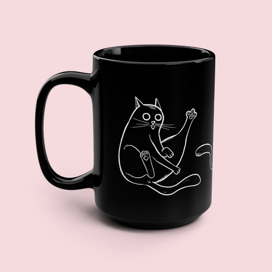 Black Mug - "The Chaos Trio" 15oz