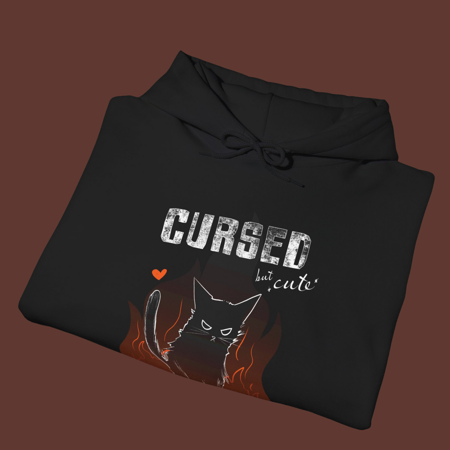 Unisex Hoodie - "Cursed but Cute"