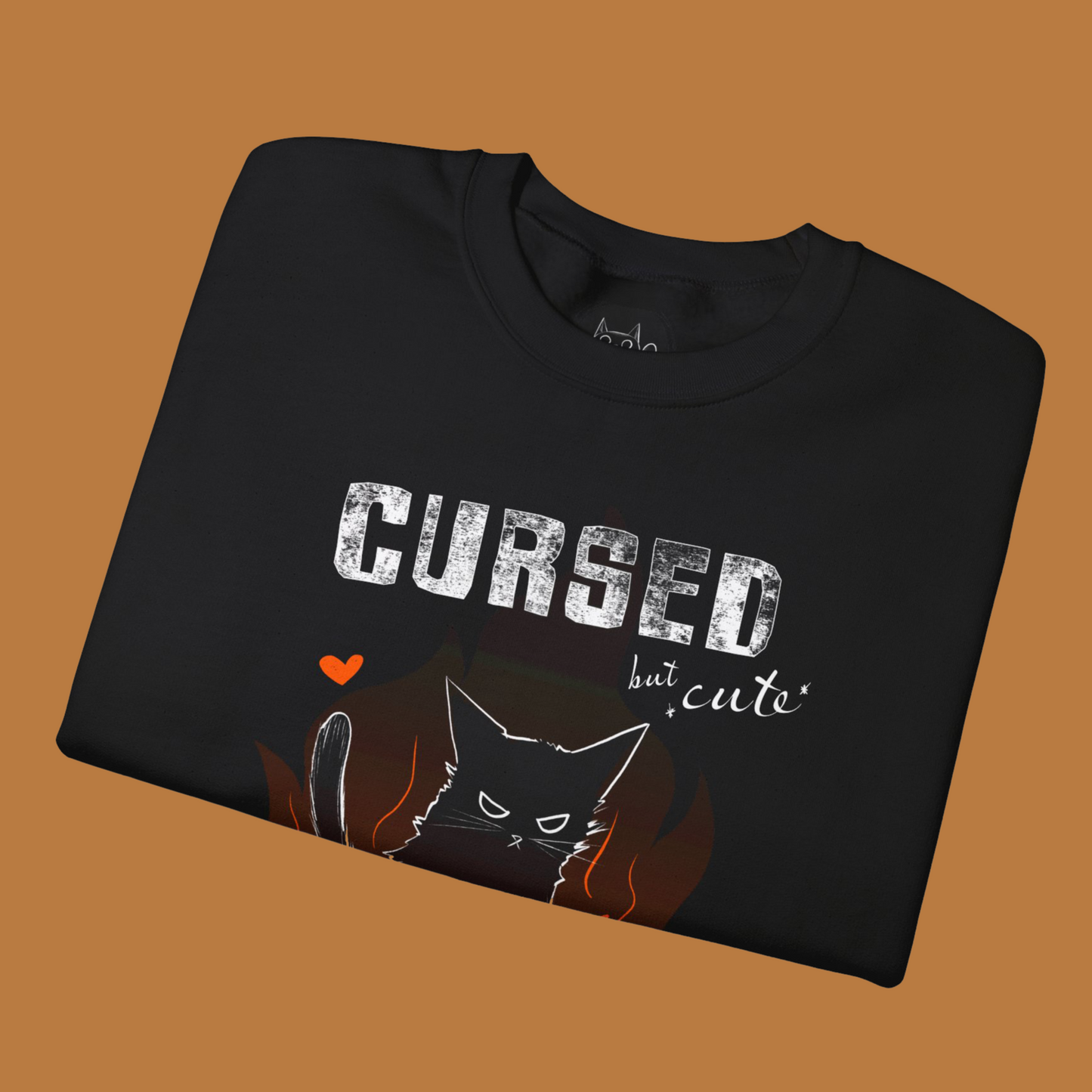 Unisex Sweatshirt - "Cursed but Cute"