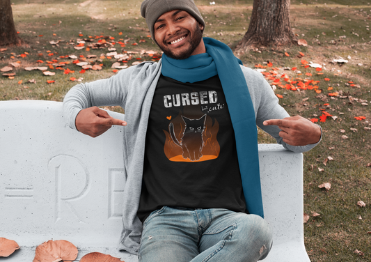Unisex Tee - "Cursed but Cute"