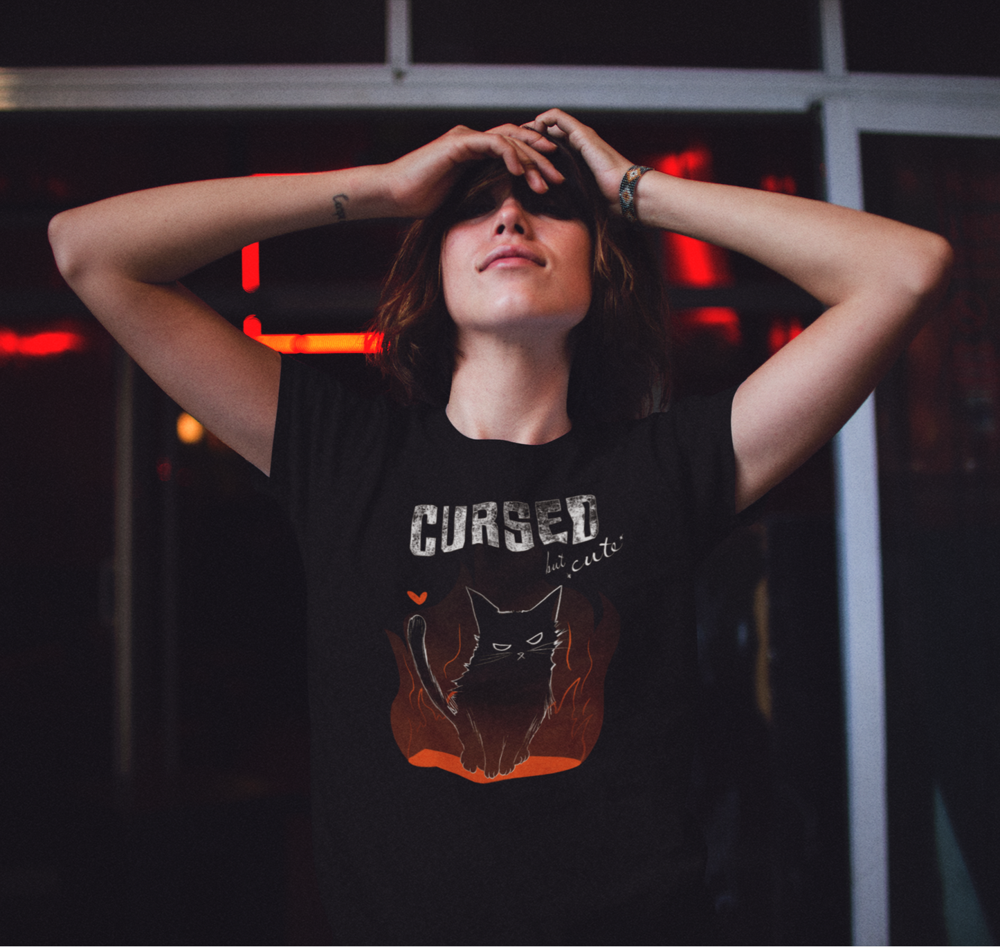 Women's Tee - "Cursed but Cute"