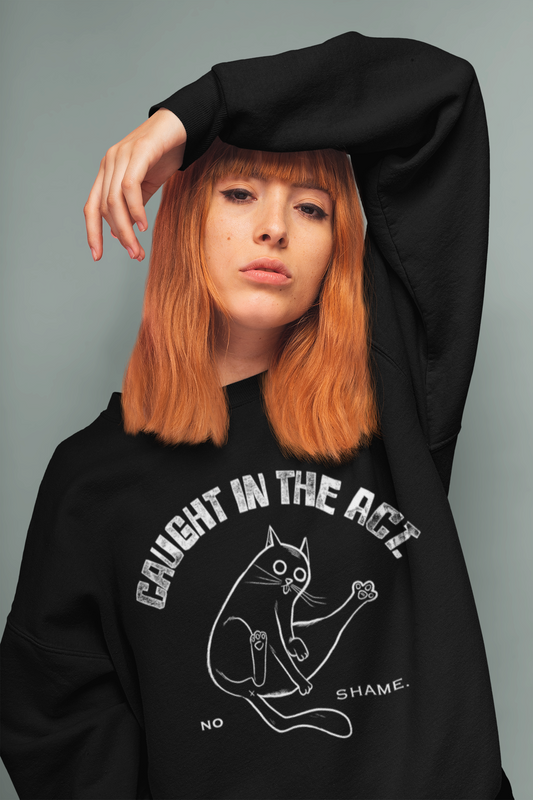 Unisex Sweatshirt - "Caught in the Act"