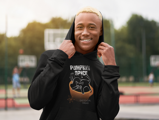 Unisex Hoodie - "Pumpkin Spice and Existential Dread"