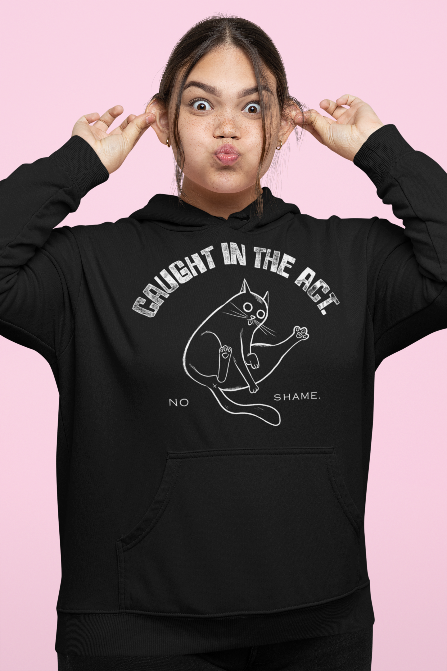 Caught in the Act, Zero Shame - Unisex Hoodie