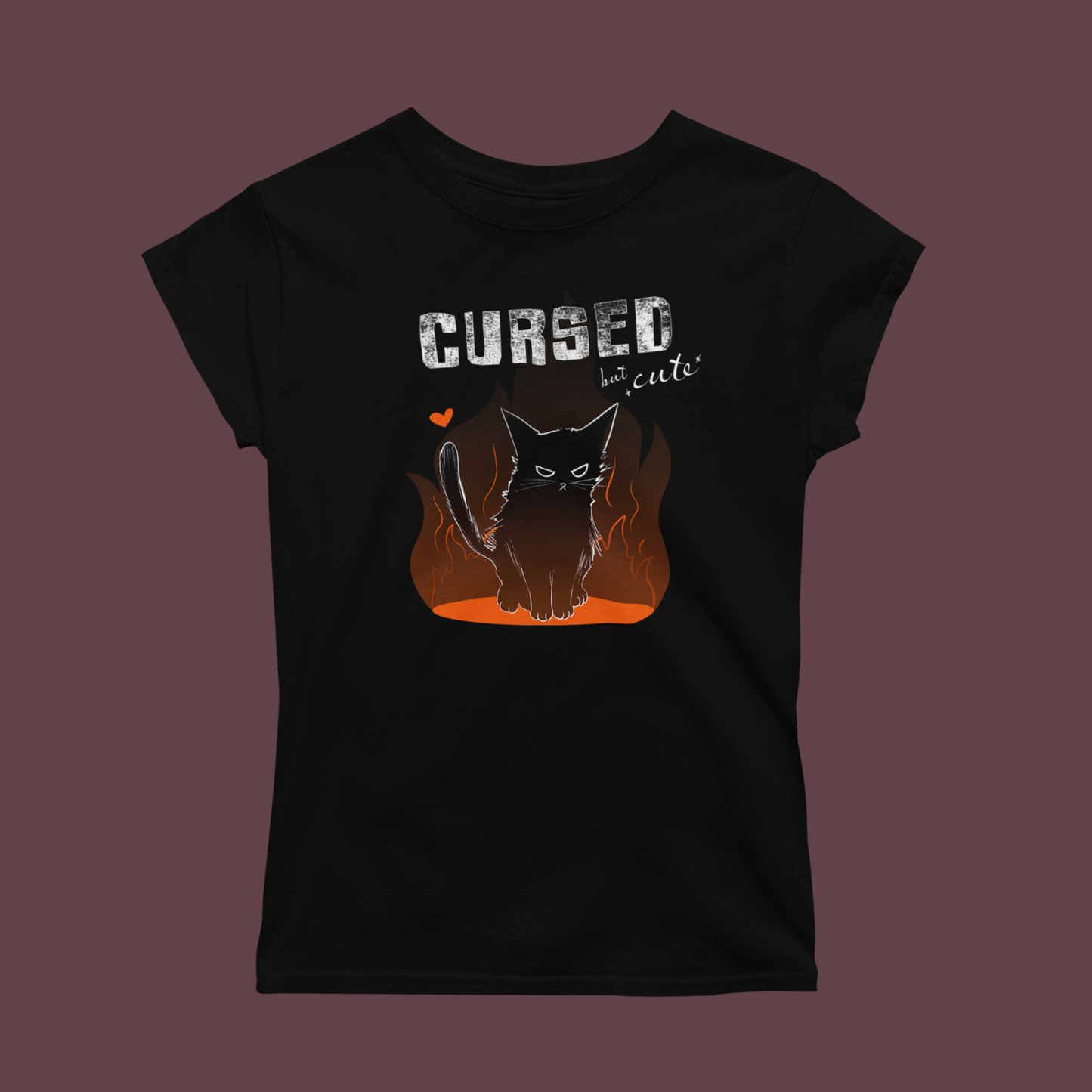 Women's Tee - "Cursed but Cute"