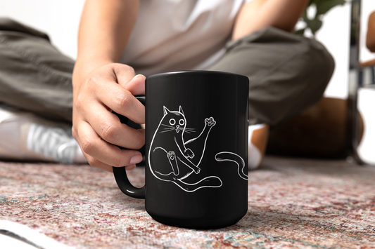Black Mug - "The Chaos Trio" 15oz